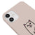 iPhone 12 Mini Edepsiz Kedi Telefon Kılıfı - Renkli Silikon - Pudra