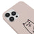 iPhone 12 Pro Edepsiz Kedi Telefon Kılıfı - Renkli Silikon - Pudra