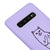 Samsung S10 Edepsiz Kedi Telefon Kılıfı - Renkli Silikon - Lila