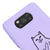 Xiaomi Poco X3 Pro Edepsiz Kedi Telefon Kılıfı - Renkli Silikon - Lila