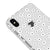 iPhone X Papatya Desenli Telefon Kılıfı - Şeffaf - Saydam