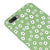Realme C2 Papatya Desenli Telefon Kılıfı - Renkli Silikon - Yeşil