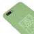 Realme C2 Taktik Tahtası Telefon Kılıfı - Renkli Silikon - Yeşil