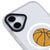 iPhone 16 Basketbol Topu Telefon Kılıfı - Magsafeli Artycase - Beyaz