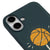 iPhone 16 Basketbol Topu Telefon Kılıfı - Renkli Silikon - Haki