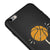 iPhone 6 Plus Basketbol Topu Telefon Kılıfı - Renkli Silikon - Siyah