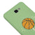Samsung J7 Prime Basketbol Topu Telefon Kılıfı - Renkli Silikon - Yeşil