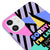 iPhone 11 Sorry I am Late Telefon Kılıfı - Renkli Silikon - Lila