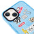 iPhone 14 Plus Techno Cute Telefon Kılıfı - Artycase - Azure