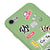 iPhone 8 Techno Cute Telefon Kılıfı - Renkli Silikon - Yeşil