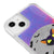iPhone 13 Mini Dark Cat Telefon Kılıfı - Neon - Violet