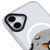 iPhone 16 Dark Cat Telefon Kılıfı - Magsafeli Artycase - Beyaz