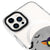 iPhone 16 Pro Dark Cat Telefon Kılıfı - Magsafeli Artycase - Beyaz
