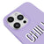 iPhone 14 Pro Chill Type Telefon Kılıfı - Renkli Silikon - Lila