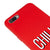 Realme C2 Chill Type Telefon Kılıfı - Renkli Silikon - Kırmızı
