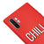 Samsung Note 10 Plus Chill Type Telefon Kılıfı - Renkli Silikon - Kırmızı