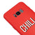 Samsung S8 Plus Chill Type Telefon Kılıfı - Renkli Silikon - Kırmızı