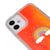 iPhone 12 Mini Rainbow Cloud Telefon Kılıfı - Neon - Turuncu