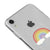 iPhone XR Rainbow Cloud Telefon Kılıfı - Şeffaf - Saydam