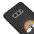 Samsung S10 E Rainbow Cloud Telefon Kılıfı - Renkli Silikon - Siyah