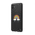 Samsung A04 Rainbow Cloud Telefon Kılıfı - Renkli Silikon - Siyah