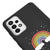 Samsung A72 Rainbow Cloud Telefon Kılıfı - Renkli Silikon - Siyah