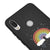 Xiaomi Redmi Note 7 Rainbow Cloud Telefon Kılıfı - Renkli Silikon - Siyah