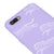Realme C2 Çita Adımı Telefon Kılıfı - Renkli Silikon - Lila