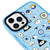 iPhone 14 Pro Max Evil Eye Telefon Kılıfı - Artycase - Azure
