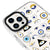 iPhone 16 Pro Evil Eye Telefon Kılıfı - Magsafeli Artycase - Beyaz