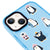 iPhone 14 Penguen Halleri Telefon Kılıfı - Artycase - Azure