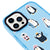 iPhone 15 Pro Max Penguen Halleri Telefon Kılıfı - Artycase - Azure