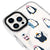 iPhone 16 Pro Penguen Halleri Telefon Kılıfı - Magsafeli Artycase - Beyaz