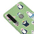 Samsung A9 2018 Penguen Halleri Telefon Kılıfı - Renkli Silikon - Yeşil