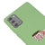 Samsung Note 20 Cup Flowers Telefon Kılıfı - Renkli Silikon - Yeşil