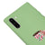 Samsung Note 10 Cup Flowers Telefon Kılıfı - Renkli Silikon - Yeşil