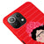 Xiaomi Mi 11 Lite Frida Kahlo Portre Telefon Kılıfı - Renkli Silikon - Kırmızı
