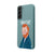 Samsung S22 Plus Vincent van Gogh Telefon Kılıfı - Renkli Silikon - Haki