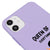 iPhone 11 Queen Of Everythıng Telefon Kılıfı - Renkli Silikon - Lila