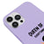 iPhone 12 Pro Max Queen Of Everythıng Telefon Kılıfı - Renkli Silikon - Lila