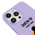 iPhone 14 Pro Queen Of Everythıng Telefon Kılıfı - Renkli Silikon - Lila