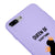 iPhone 8 Plus Queen Of Everythıng Telefon Kılıfı - Renkli Silikon - Lila