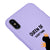 iPhone X Queen Of Everythıng Telefon Kılıfı - Renkli Silikon - Lila