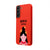 Samsung S22 Plus Queen Of Everythıng Telefon Kılıfı - Renkli Silikon - Kırmızı