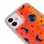 iPhone 12 Moon Night Telefon Kılıfı - Neon - Turuncu