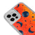 iPhone 12 Pro Max Moon Night Telefon Kılıfı - Neon - Turuncu