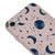 iPhone 8 Moon Night Telefon Kılıfı - Renkli Silikon - Pudra