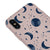 iPhone XS Moon Night Telefon Kılıfı - Renkli Silikon - Pudra