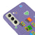 Samsung S21 What It Telefon Kılıfı - Renkli Silikon - Lila