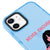iPhone 11 Never Enough Telefon Kılıfı - Artycase - Azure